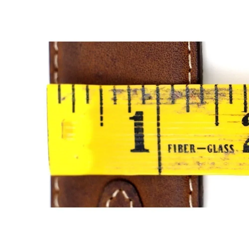 Silver Creek BROWN GENUINE LEATHER 1 3/8